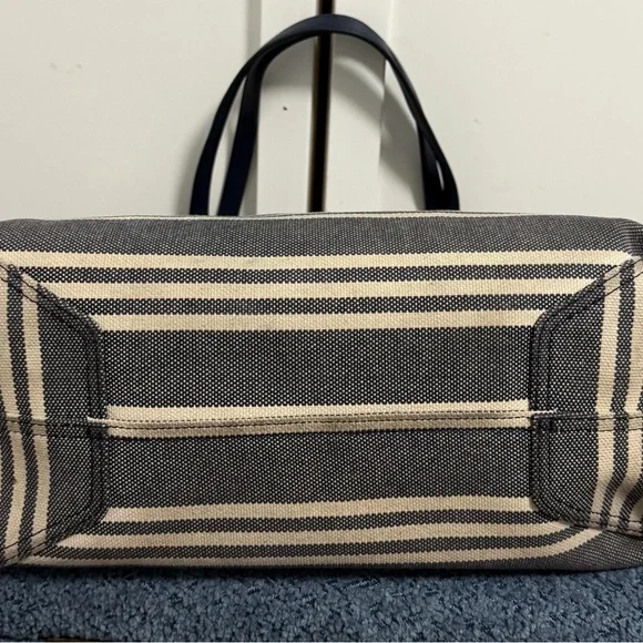 Kate Spade Navy and Cream Striped Tote - Picture 3 of 6